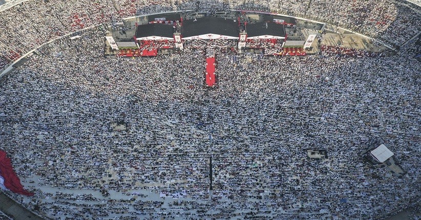 Kampanye Akbar Prabowo, Teriakan ‘Ganti Presiden’ Menggema di GBK