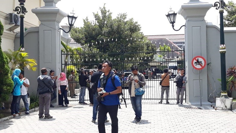 Prabowo Bertemu Sultan Jelang Kampanye di Yogya, Kepatihan Ditutup