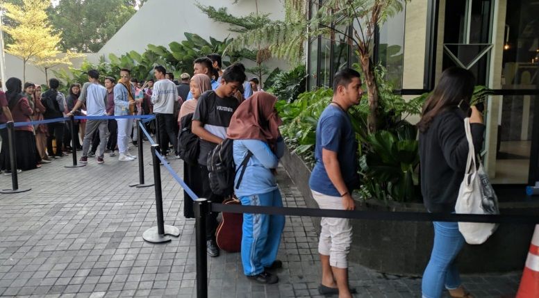 Serunya Para Peserta Coba Peruntungan di Audisi TVI 2019 Kota Medan