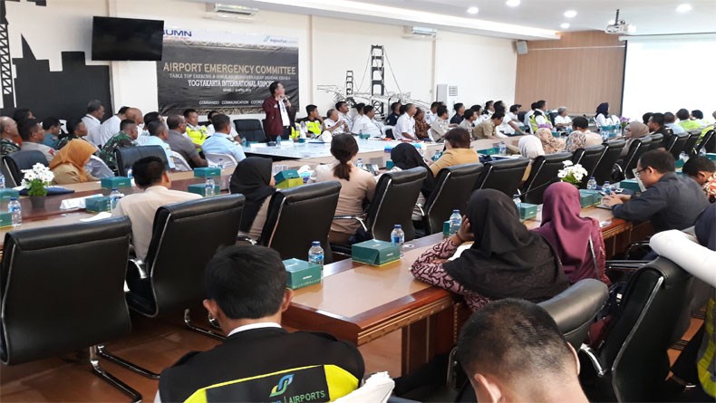 AP I Yogya Gelar AEC Antisipasi Kondisi Darurat di Bandara NYIA
