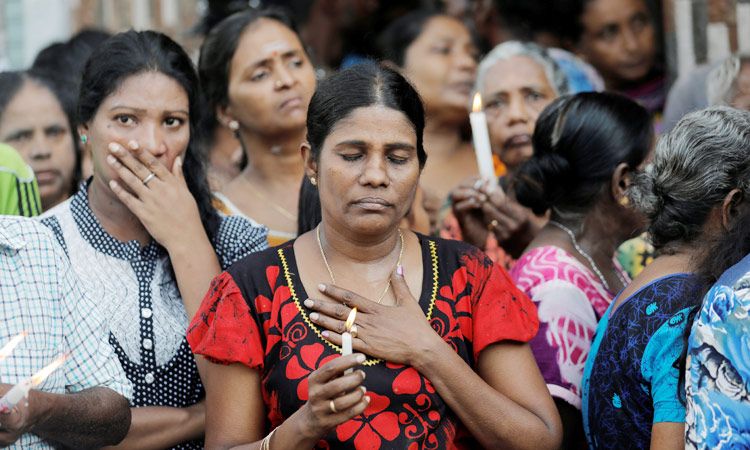 Warga Sri Lanka Berdoa dan Beri Penghormatan untuk Korban Serangan Bom
