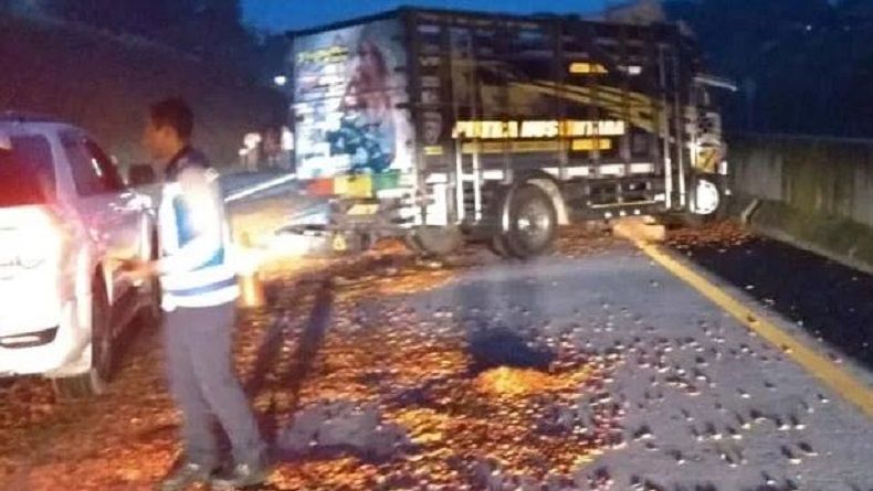 Kecelakaan Truk di Tol Semarang-Solo, 1 Orang Tewas