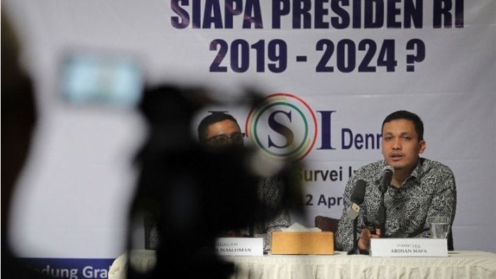Quick Count LSI Denny JA 100%: Paslon 01 Menang, Unggul di 21 Provinsi