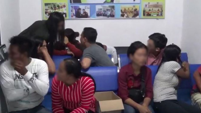 Razia Pekat Jelang Ramadan di Tanjungbalai, 5 Pasangan Mesum Diamankan