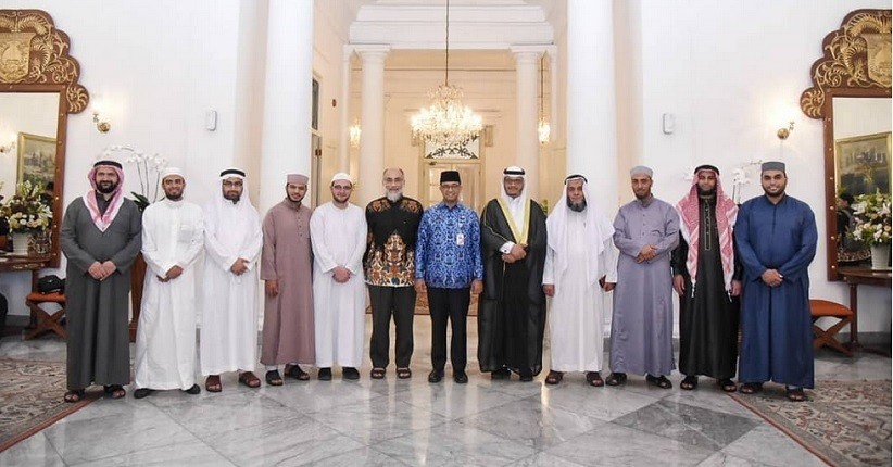 Sambut Ramadan, Anies Terima Kunjungan Para Imam Palestina