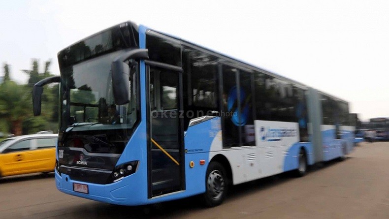 Ada Demo Buruh di Patung Kuda, Transjakarta Alihkan Rute