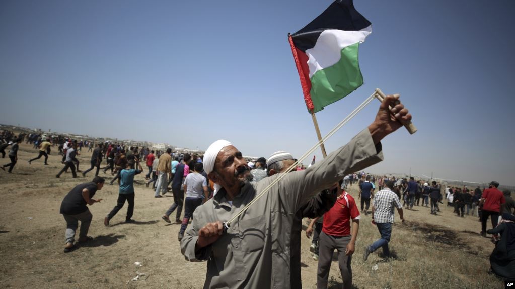 Ribuan Rakyat Palestina Peringati Pengusiran Massal oleh Israel 71 Tahun Lalu