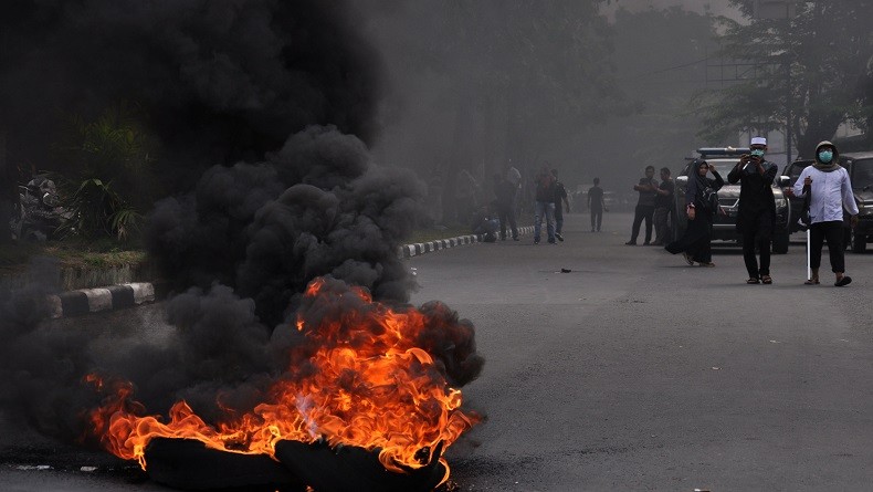 Massa Aksi 22 Mei di Bawaslu Sumut Bubar, Berencana Datang Lagi 25 Mei Nanti