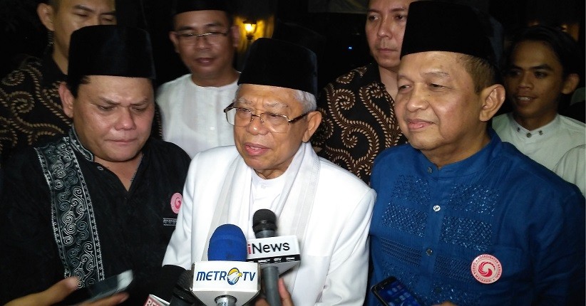Begini Reaksi Ma'ruf Amin soal PAN dan Demokrat Merapat ke Kubu Jokowi