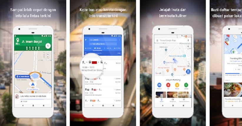 4 Aplikasi Peta Terbaik untuk Memandu Perjalanan Mudik Anda