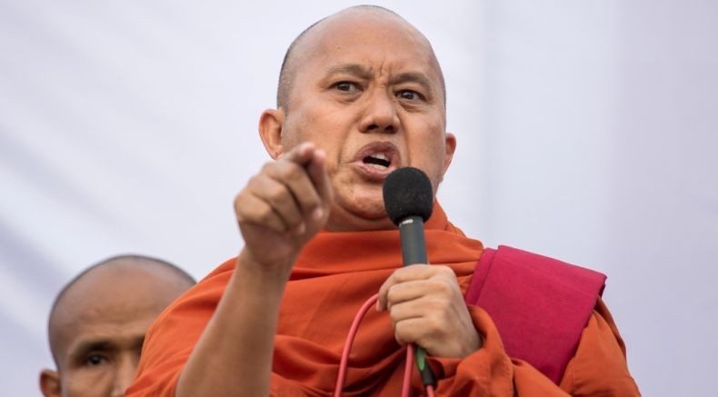 Pengadilan Myanmar Keluarkan Surat Perintah Penangkapan kepada Biksu Antimuslim