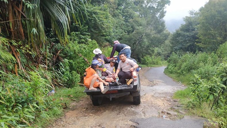 Ayah dan Anak Tersambar Petir di Gunung Sibayak, Korban Selamat