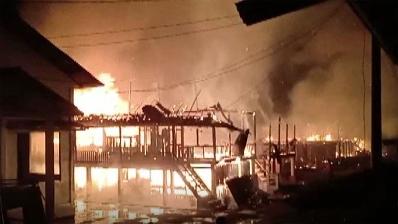 Belasan Rumah di Musi Banyuasin Ludes Terbakar, Kerugian Miliaran Rupiah
