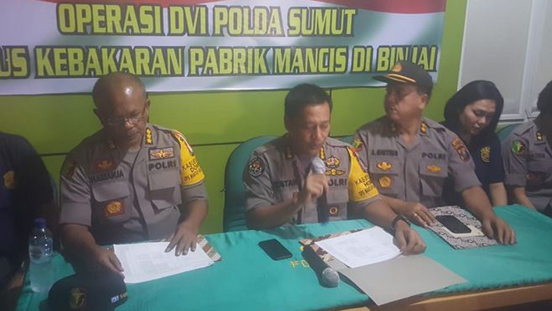 Kebakaran Pabrik Korek Gas di Langkat, Bos PT Kiat Unggul Ditetapkan Tersangka