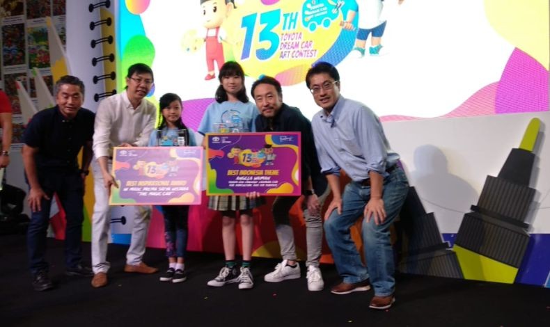 Toyota Kirim Pemenang Gambar Mobil Impian Anak-Anak ke Jepang