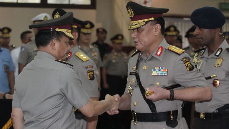 Kapolri Lantik Irjen Pol Firli Jadi Kapolda Sumatera Selatan