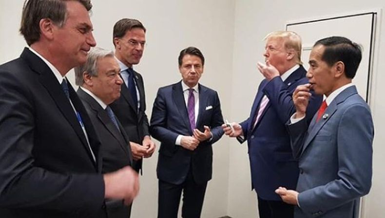 Kisah Jokowi Dapat Permen dari Donald Trump di KTT G-20