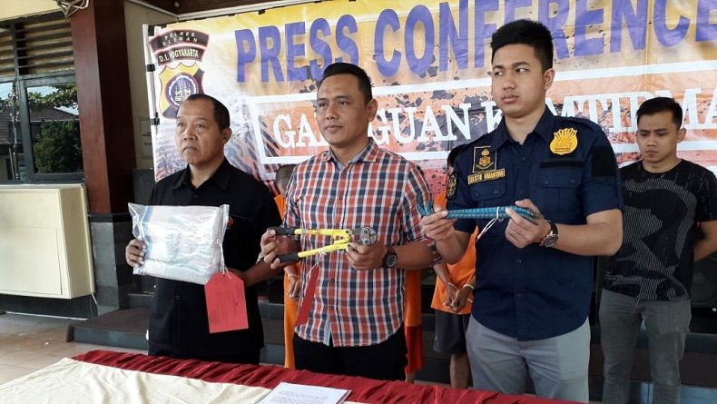 Polisi Tangkap Komplotan Pencuri Minimarket Lintas Provinsi