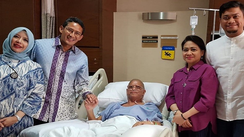 Idap Kanker Paru-Paru, Ichsan Yasin Limpo Dirawat di Singapura