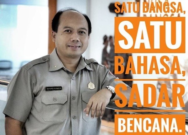 10 Kutipan Inspiratif Sutopo BNPB, Hidup Bukan Ditentukan Panjang Pendek Usia