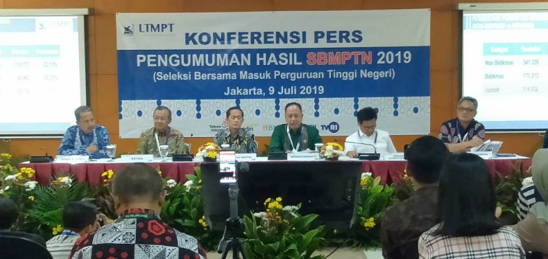 168.742 Peserta Lolos SBMPTN 2019