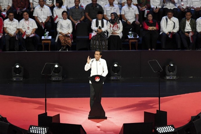 Pidato Lengkap Presiden Terpilih Jokowi soal Visi Indonesia