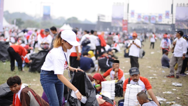 Kesigapan Pasukan Semut di Acara Visi Indonesia Tuai Apresiasi Warga