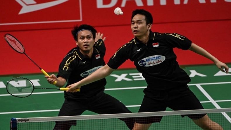 Merasa Tak Muda Lagi, Hendra/Ahsan Targetkan Semifinal di Indonesia Terbuka 2019