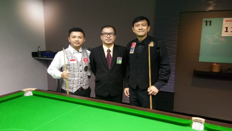 Perjuangan Marlando Terhenti di 16 Besar Hi End Billiard Open Championship 2019