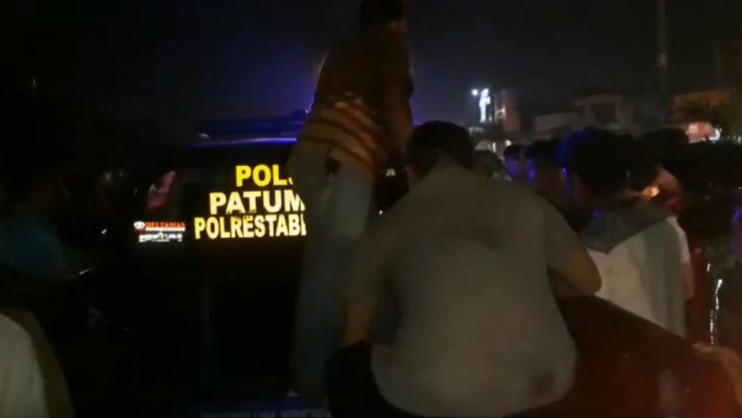Diteriaki Begal, 3 Pemuda Mabuk di Medan Nyaris Tewas Diamuk Massa