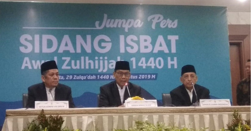 Keputusan Sidang Isbat Kemenag: Besok 1 Zulhijah, Idul Adha 11 Agustus
