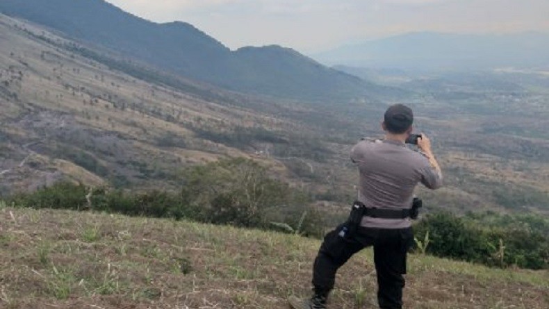 Hutan di Gunung Guntur Garut Terbakar, Polisi Sebut Ada Unsur Kesengajaan