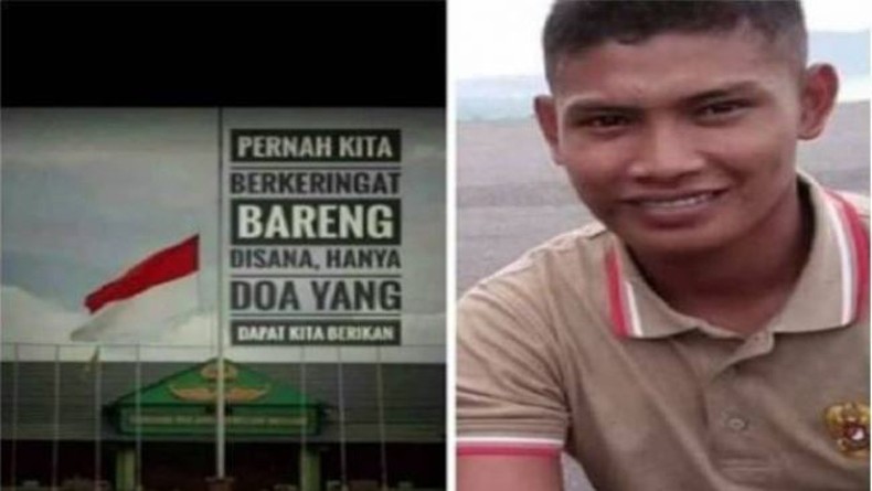 Pratu Sirwandi Prajurit TNI Korban Luka Tembak Serangan KKSB di Nduga Gugur