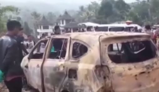 Polisi Tangkap Pelaku Pembunuhan 2 Orang Terbakar dalam Mobil di Sukabumi