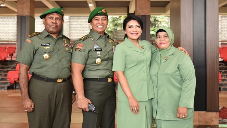 Mutasi TNI, Putra Papua Mayjen Ali Hamdan Bogra Promosi Bintang 3