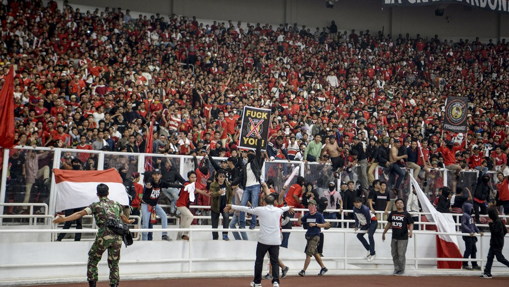 Ricuh Suporter Timnas Indonesia Vs Malaysia, PSSI Melanggar Pasal Ini