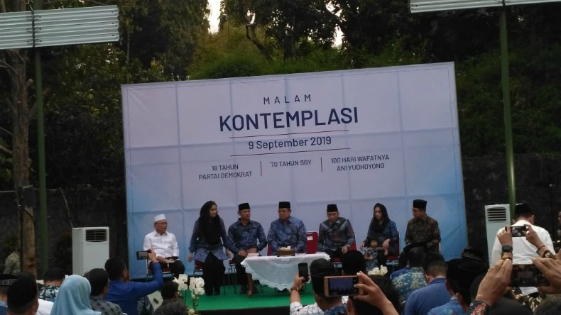 Ultah SBY dan Demokrat Digelar Bersama Tahlilan 100 Hari Wafatnya Ani Yudhoyono