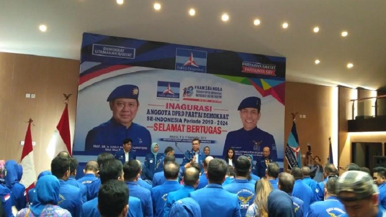 Inaugurasi Partai Demokrat Diwarnai Listrik Padam