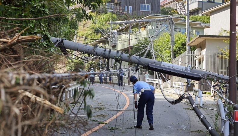 Listrik 450.000 Rumah di Jepang Padam 3 Hari akibat Topan, 2 Lansia Meninggal