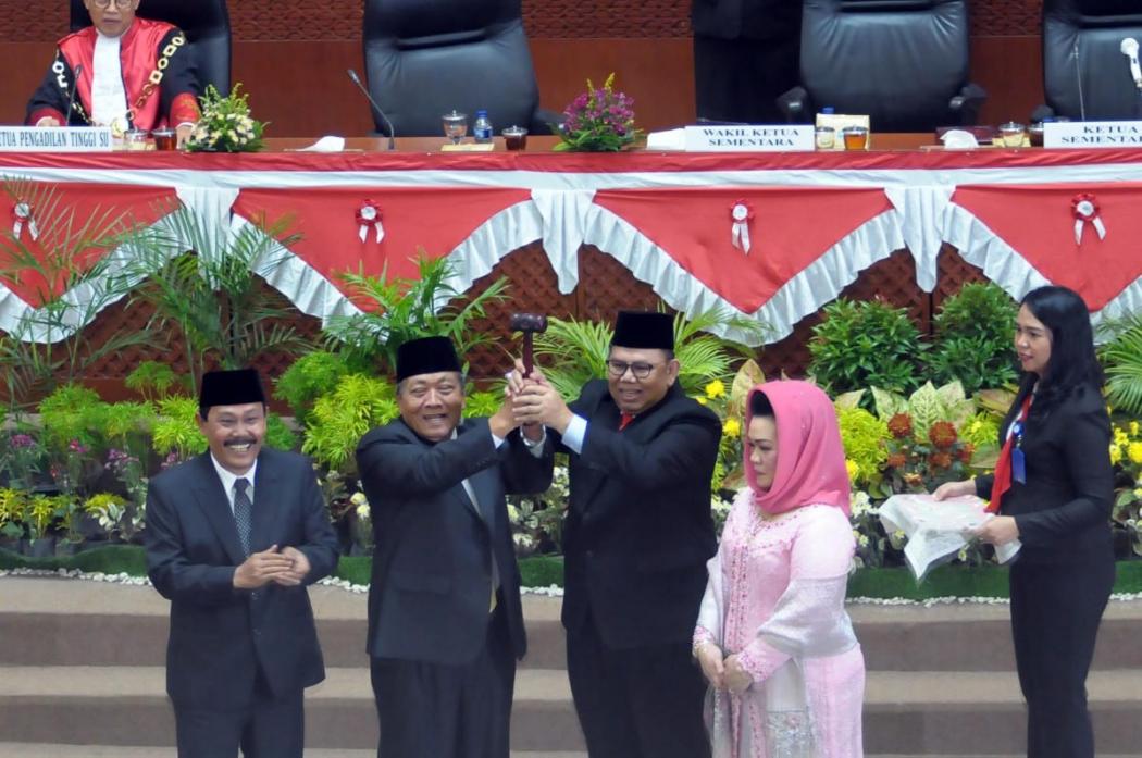Baskami Ginting dan Seri Kumala Jadi Pimpinan DPRD Sumatera Utara Sementara