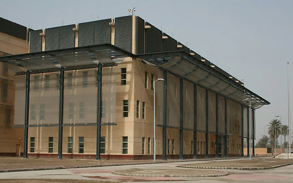 2 Roket Hantam Kedubes AS di Baghdad