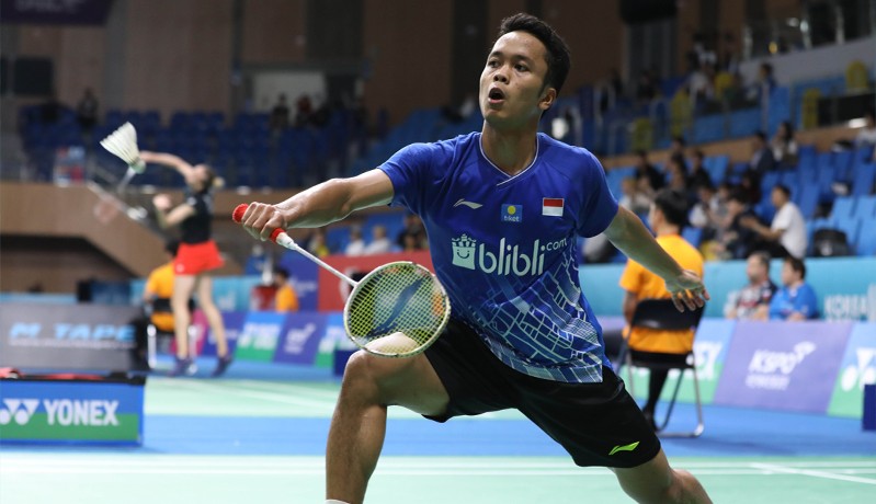 Anthony Ginting Pelajari Kekuatan Lawan di BWF World Tour Finals 2019