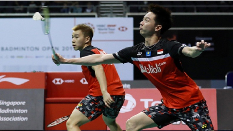 Hasil Korea Open 2019: Bekuk Pasangan Malaysia, Kevin/Marcus ke Putaran Kedua