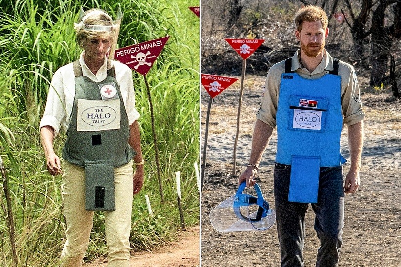 Kilas Balik yang Mengharukan: Pangeran Harry Susuri Jejak Putri Diana di Ladang Ranjau Angola