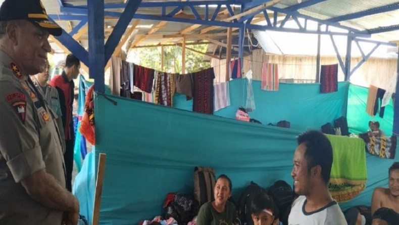 Para Pengungsi Diminta Kembali ke Wamena, Kapolda Papua: Jangan Takut, Kami Ada
