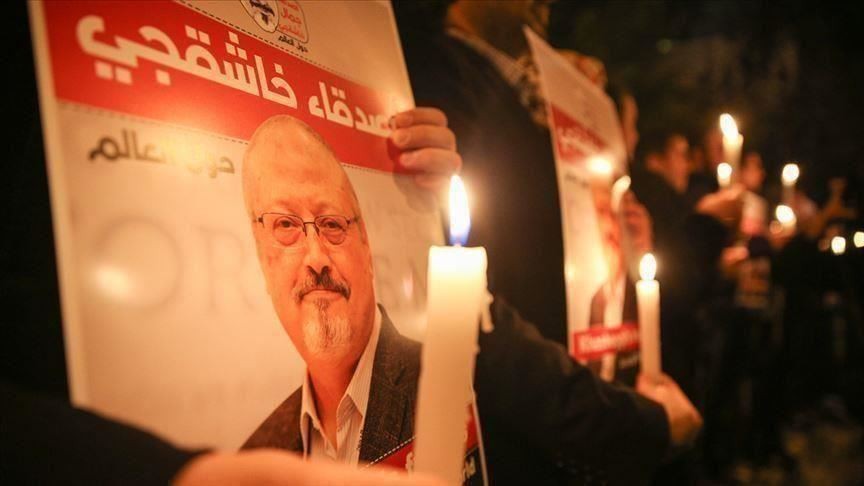 Kenang Setahun Pembunuhan Khashoggi, Warga Jerman Gelar Aksi di Kedubes Saudi