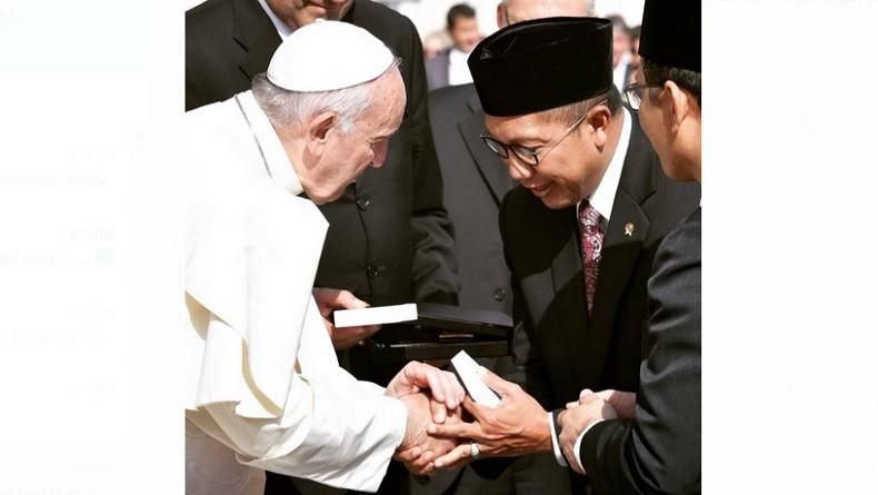 Menteri Agama Akan Hadiri Pelantikan Kardinal di Vatikan