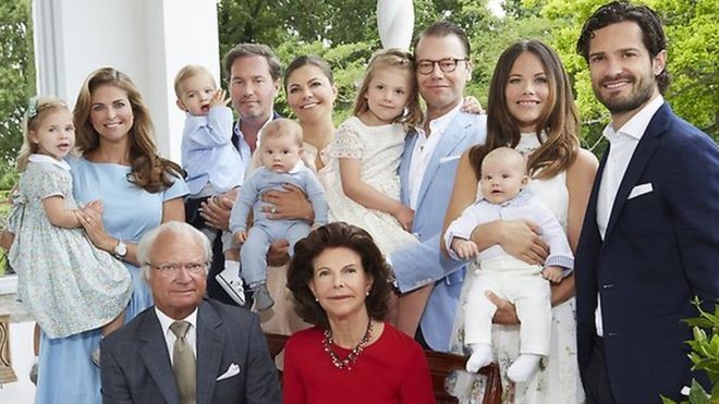 Raja Swedia Carl Gustaf Pindahkan 5 Cucunya dari Istana
