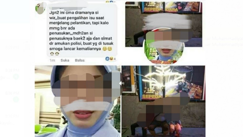 Istri Unggah Fitnah Penusukan Wiranto di Medsos, Anggota Pomau Surabaya Dicopot dan Ditahan
