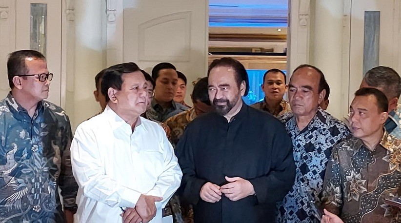 Prabowo Bertemu Surya Paloh, Ini Kata Mereka soal Kursi Menteri